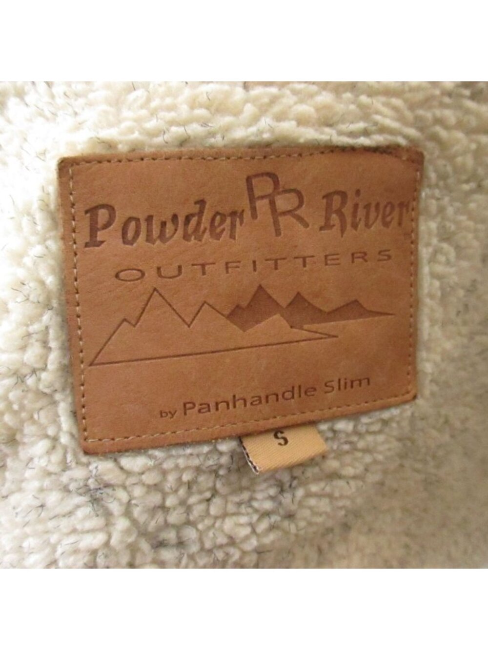 Rancher Jacket Vintage Womens Powder River Outfitters Black Canvas Embroidered - Picture 8 of 11
